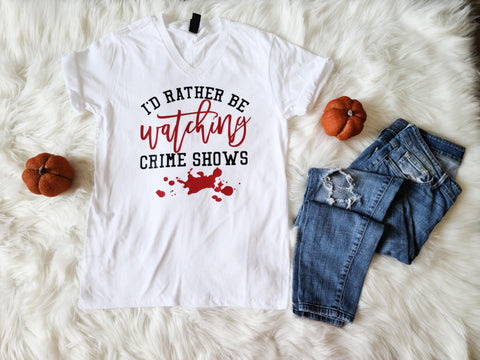Extra Small - I'd rather be watching crime shows