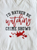 Extra Small - I'd rather be watching crime shows