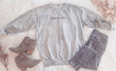 Mental Health Matters Crewneck Sweatshirt