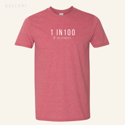 1 IN 100 Tee