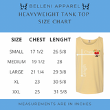 Butter Men's Heart Embroidered Tank Top
