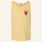 Butter Men's Heart Embroidered Tank Top