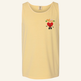 Butter Men's Heart Embroidered Tank Top
