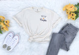 Hello Pumpkin Embroidered Tee