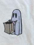 Cute Ghost Embroidered Tee